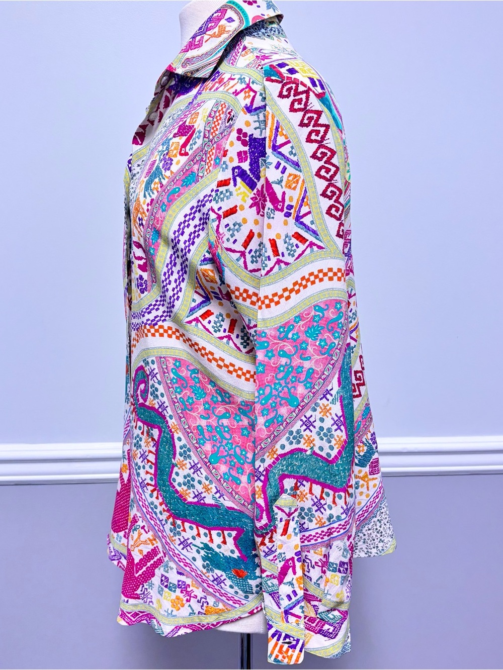 Etro Multi Color Blouse - Picture 2 of 8
